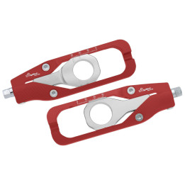 Tendeur de chaîne Lightech - Rouge TEKA002ROS | Oxmoto