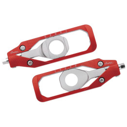 Tendeur de chaîne Lightech - Rouge TEBM002ROS | Oxmoto