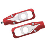 Tendeur de chaîne Lightech - Rouge TEKA005ROS | Oxmoto