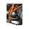 Couvre-carter droit R&G RACING noir KTM/Husqvarna | Oxmoto