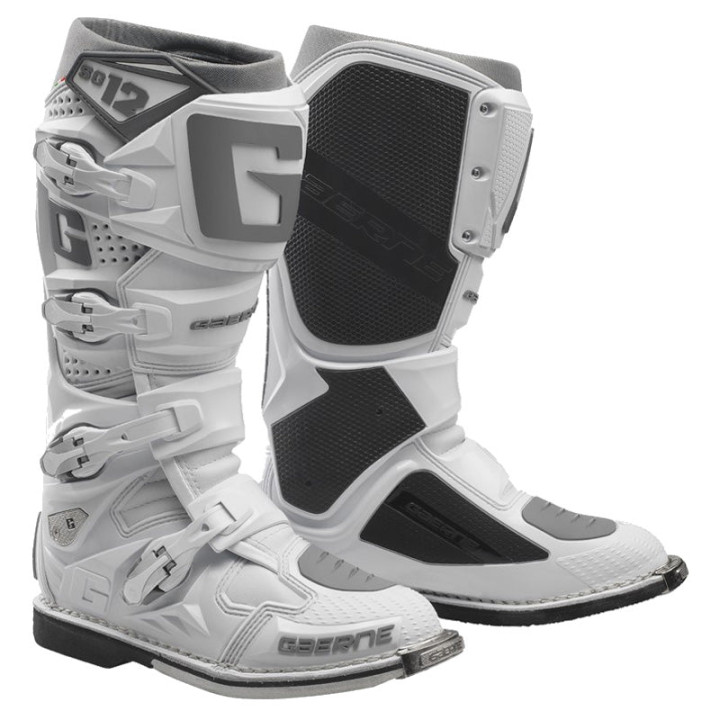 Bottes Gaerne sg12 blanc | Oxmoto