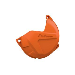 Protection de carter d'embrayage Polisport orange KTM 1057489