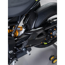 Garde-boue arrière Lightech - carbone brillant CART1220