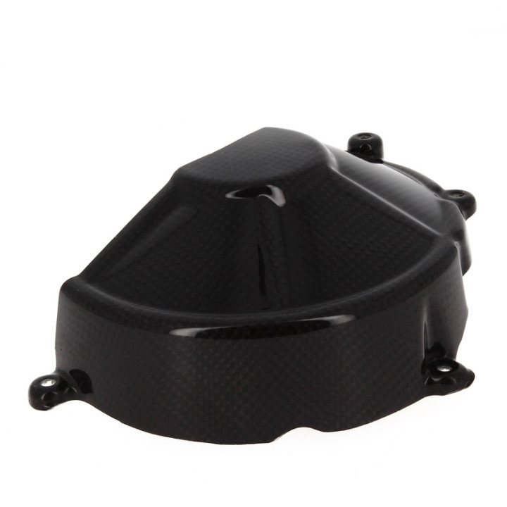 Couvercle de carter d'embrayage Lightech carbone brillant CARH2130
