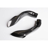 Entrée d'air Lightech carbone brillant CARB1019 | Oxmoto
