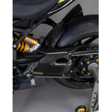 Garde-boue arrière Lightech - carbone brillant CART1220