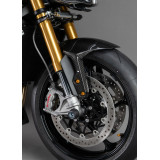 Garde-boue avant Lightech - carbone brillant | Oxmoto