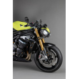 Garde-boue avant Lightech - carbone brillant | Oxmoto
