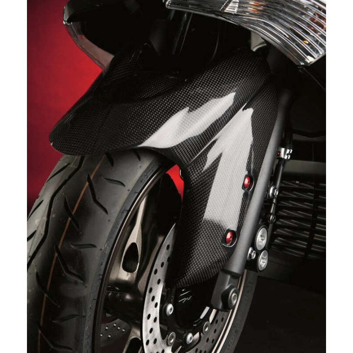 Garde-boue avant Lightech carbone brillant CARY4610 | Oxmoto