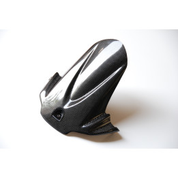 Garde boue arrière Lightech carbone brillant CARS6420