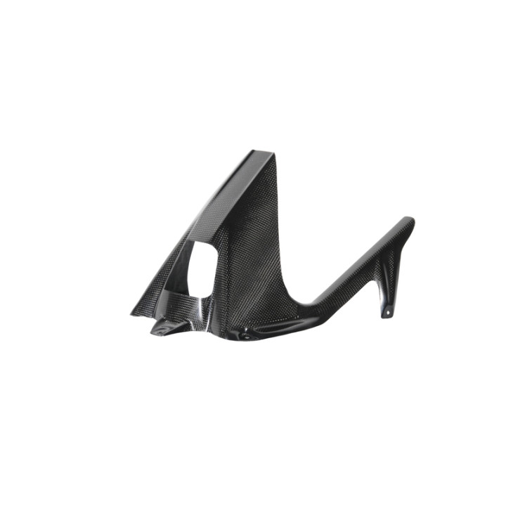 Garde boue arrière Lightech carbone brillant CARD1020