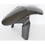 Garde boue avant Lightech carbone brillant CARK9610 | Oxmoto