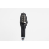 Clignotants Lightech Led plastique ABS noir FRE926NER