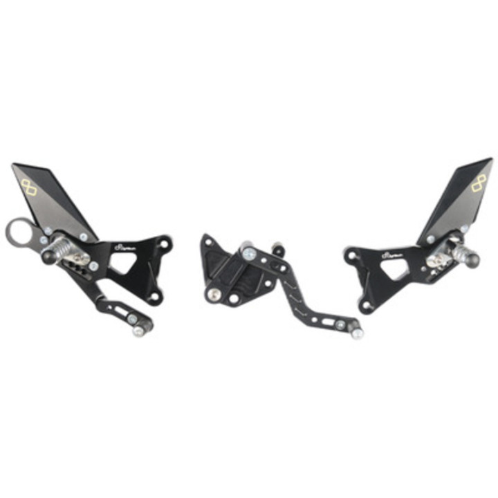 Commandes reculées réglables Lightech repliables - sélection standard FTRBM002W