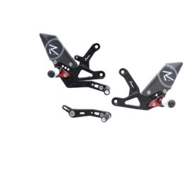 Commandes reculées réglables Lightech Racing - sélection standard/inversée FTRTR006R