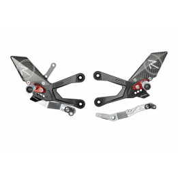 Commandes reculées réglables Lightech Racing - sélection standard/inversée FTRHO011R