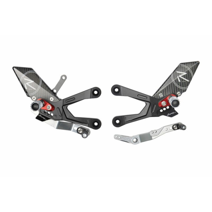 Commandes reculées réglables Lightech Racing - sélection standard/inversée FTRHO011R