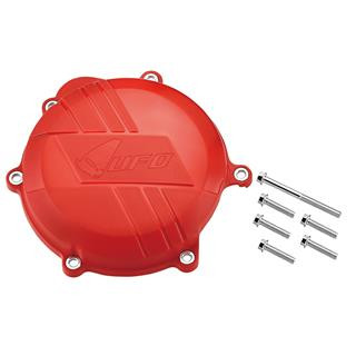 Protège carter embrayage UFO rouge Honda CRF250R | Oxmoto