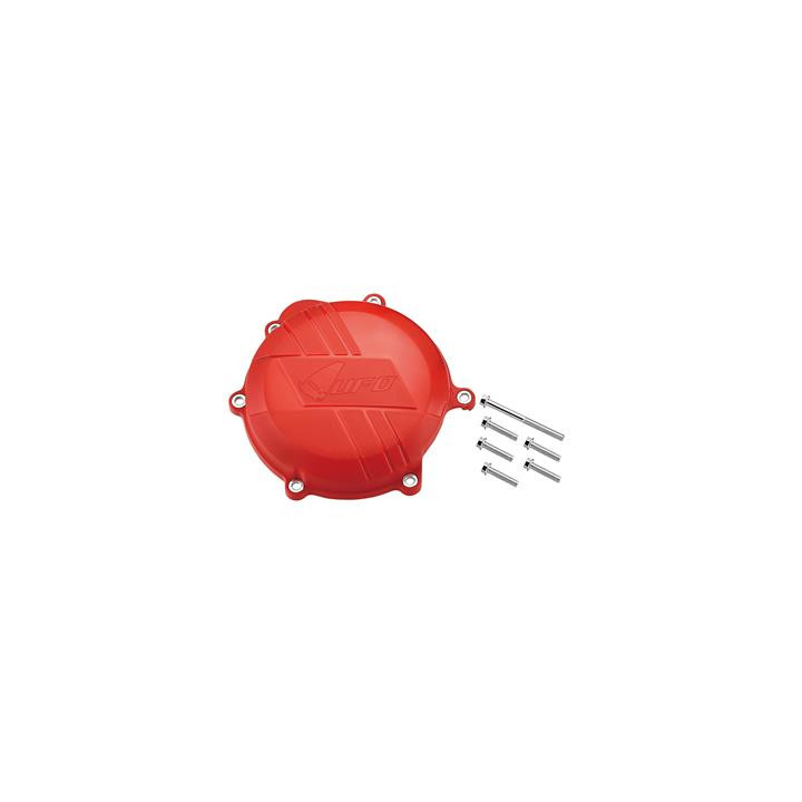Protège carter embrayage UFO rouge Honda CRF250R | Oxmoto