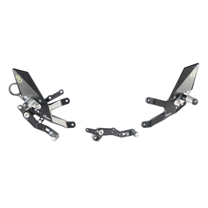 Commandes reculées réglables Lightech repliables - sélection standard/inversée FTRBM007W