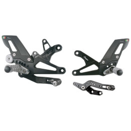 Commandes reculées réglables Lightech repliables - sélection standard/inversée FTRTR005W