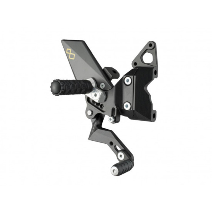 Commandes reculées réglables Lightech repliables - sélection standard FTRDU010W