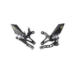 Commandes reculées réglables Lightech repliables - sélection inversée FTRKA009W