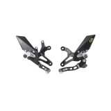 Commandes reculées réglables Lightech repliables - sélection inversée FTRKA009W