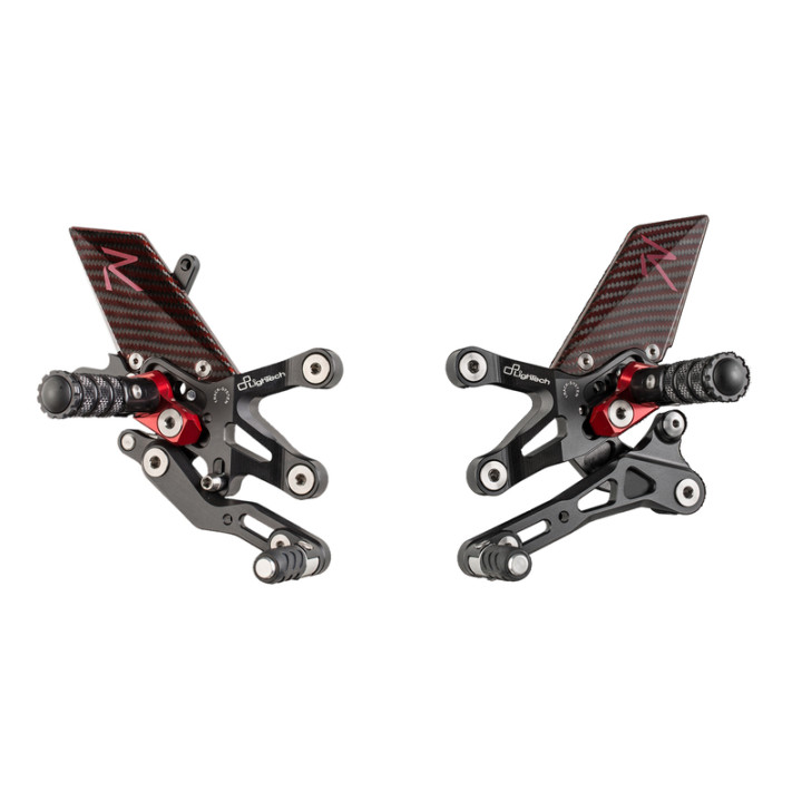 Commandes reculées réglables Lightech Racing - sélection standard FTRDU010R