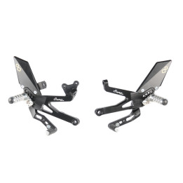 Commandes reculées réglables Lightech repliables - sélection inversée FTRDU012W