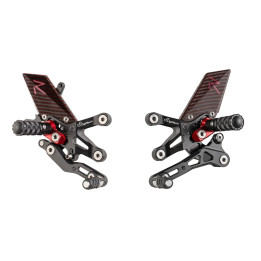 Commandes reculées réglables Lightech Racing - sélection standard FTRSU004R