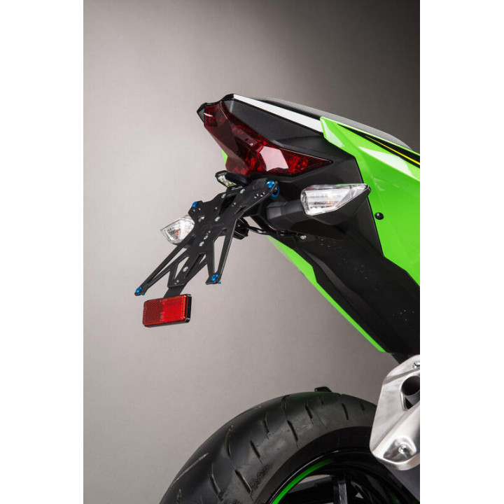 Kit support de plaque réglable Lightech KTARKA124A2 | Oxmoto