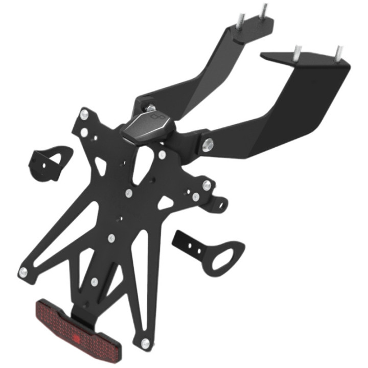 Kit support de plaque réglable Lightech KTARHO113A2 | Oxmoto