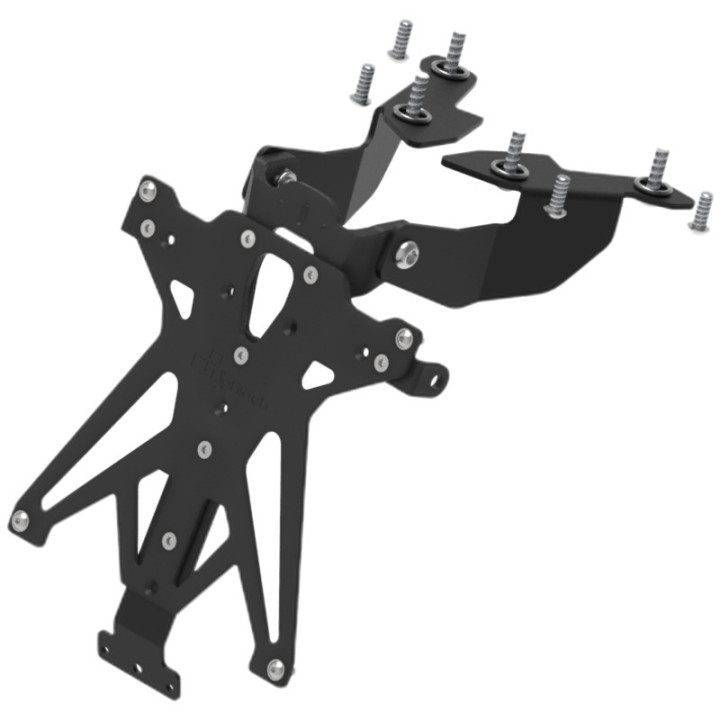 Support de plaque réglable Lightech TARSU112A2 | Oxmoto