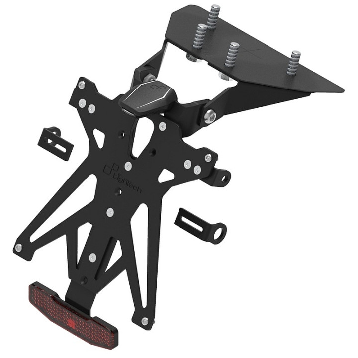 Kit support de plaque réglable Lightech KTARMM101A2 | Oxmoto