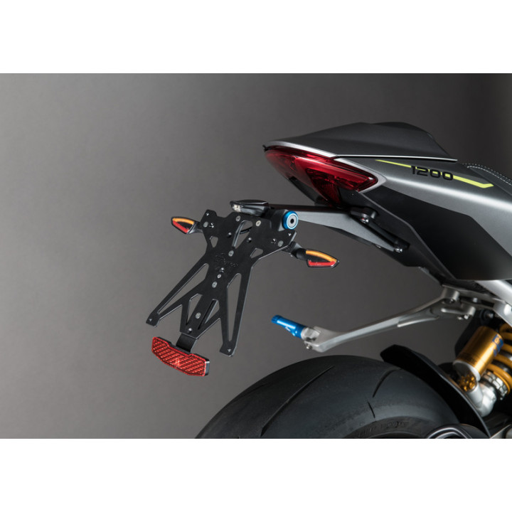 Kit support de plaque réglable Lightech KTARTR108A2 | Oxmoto