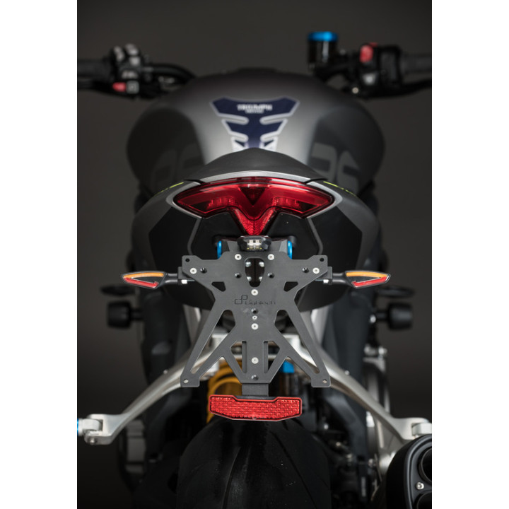 Kit support de plaque réglable Lightech KTARTR108A2 | Oxmoto
