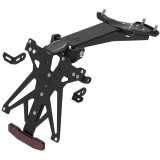 Kit support de plaque réglable Lightech KTARTR108A2 | Oxmoto