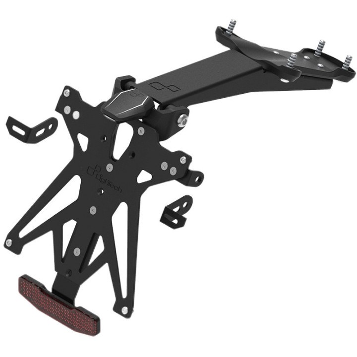 Kit support de plaque réglable Lightech KTARTR108A2 | Oxmoto