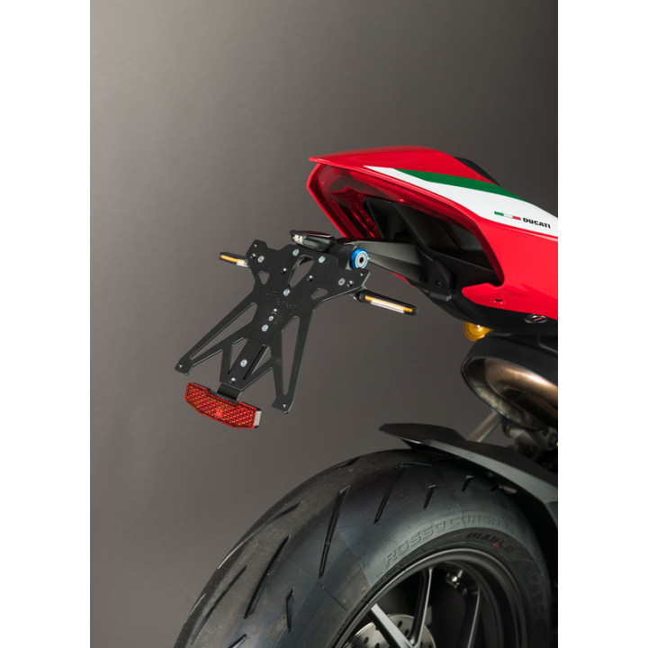 Kit support de plaque réglable Lightech KTARDU113A2 | Oxmoto