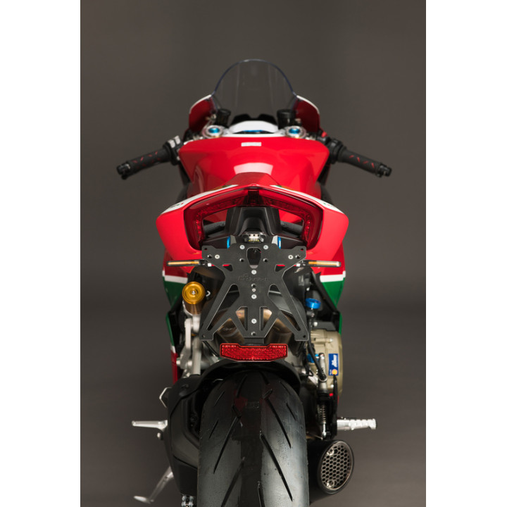 Kit support de plaque réglable Lightech KTARDU113A2 | Oxmoto
