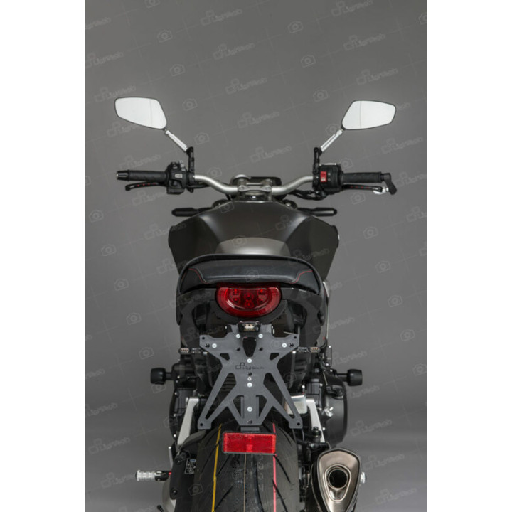 Kit support de plaque réglable Lightech KTARHO116A2 | Oxmoto