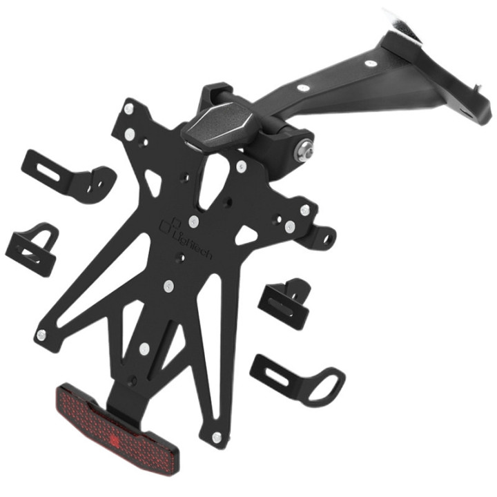 Kit support de plaque réglable Lightech KTARDU113A2 | Oxmoto