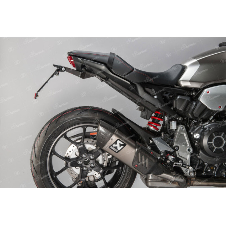 Kit support de plaque réglable Lightech KTARHO116A2 | Oxmoto