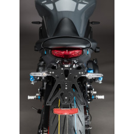 Kit support de plaque réglable Lightech KTARYA128A2 | Oxmoto