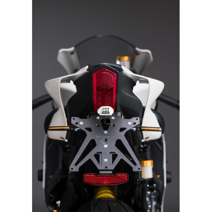 Kit support de plaque réglable Lightech KTARYA131A2 | Oxmoto