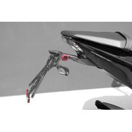 Kit support de plaque réglable Lightech KTARCF101A2 | Oxmoto