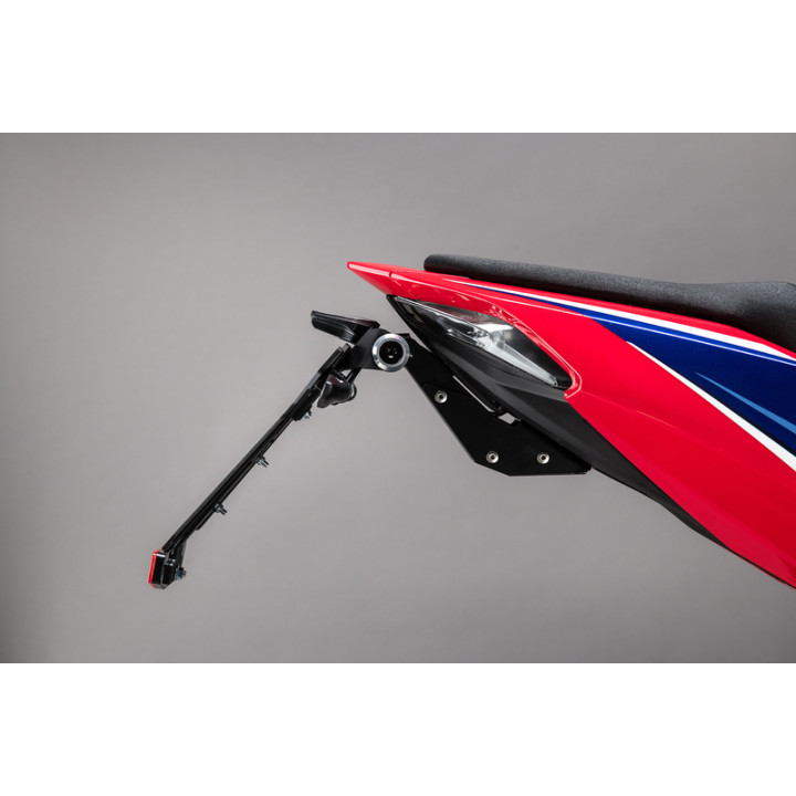 Kit support de plaque réglable Lightech KTARHO119A2 | Oxmoto