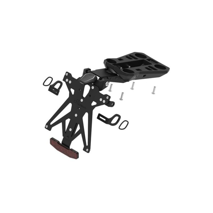 Kit support de plaque réglable Lightech KTARDU122A2 | Oxmoto