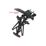 Kit support de plaque réglable Lightech KTARCF103A2 | Oxmoto